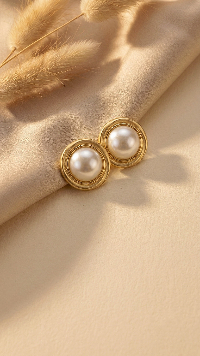 The Classic Pearl Studs